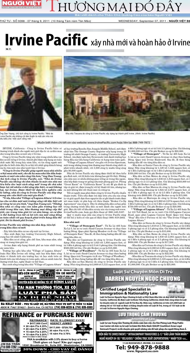 Vietnamese-language newspaper page