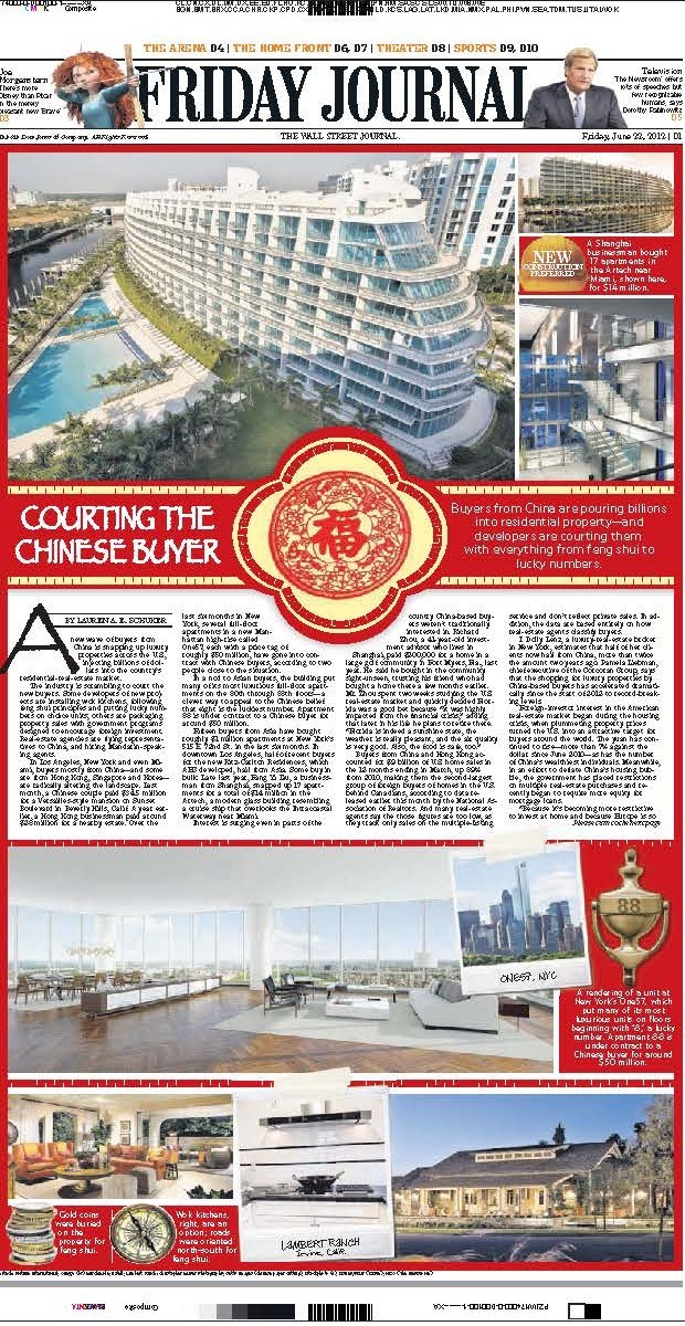 English-language newspaper page