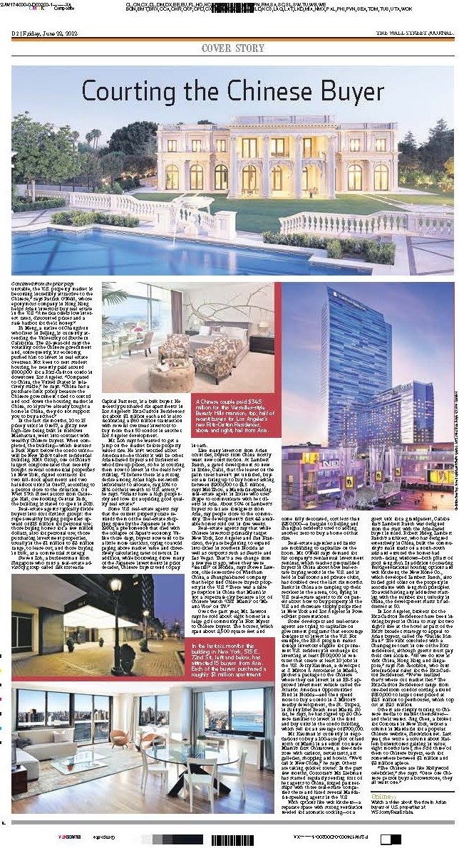 English-language newspaper page